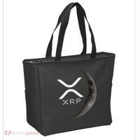 Ripple Xrp Moon Tote Bag thumb 2