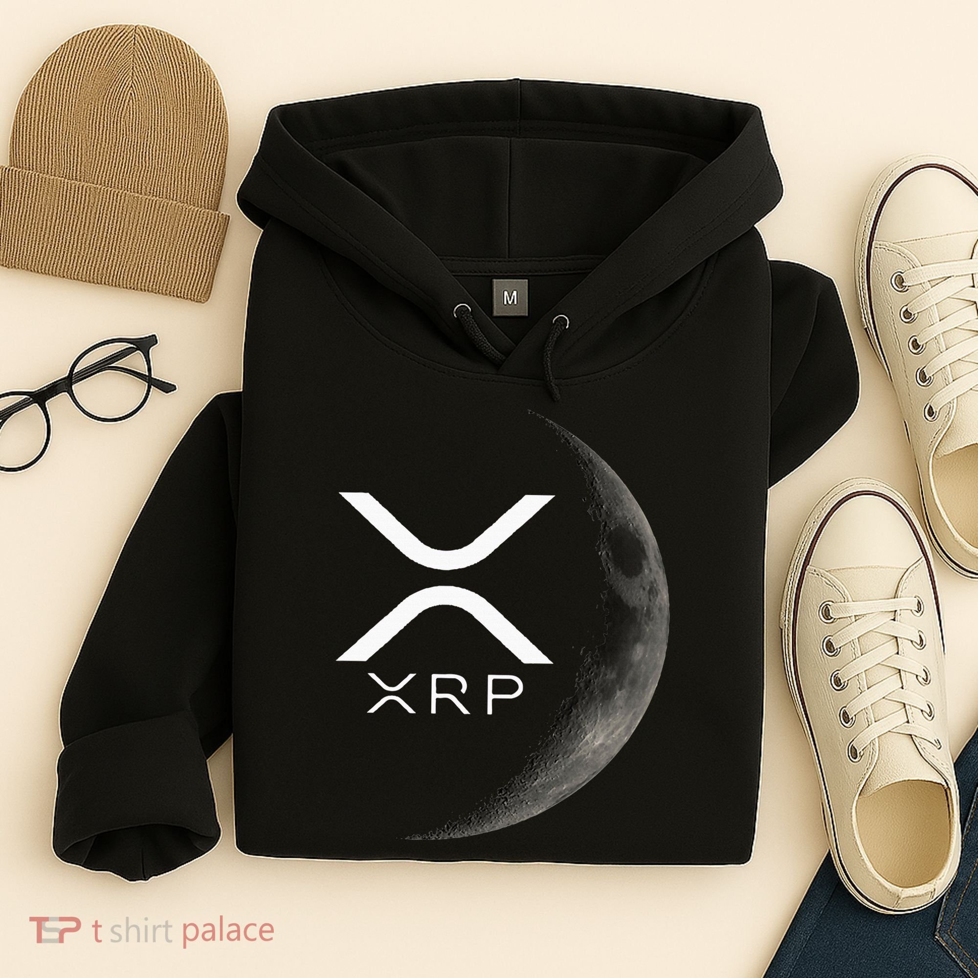 Ripple Xrp Moon Hoodie