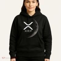 Ripple Xrp Moon Hoodie thumb 5