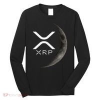 Ripple Xrp Moon Long Sleeve Shirt thumb 0