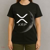 Ripple Xrp Moon T-Shirt thumb 4