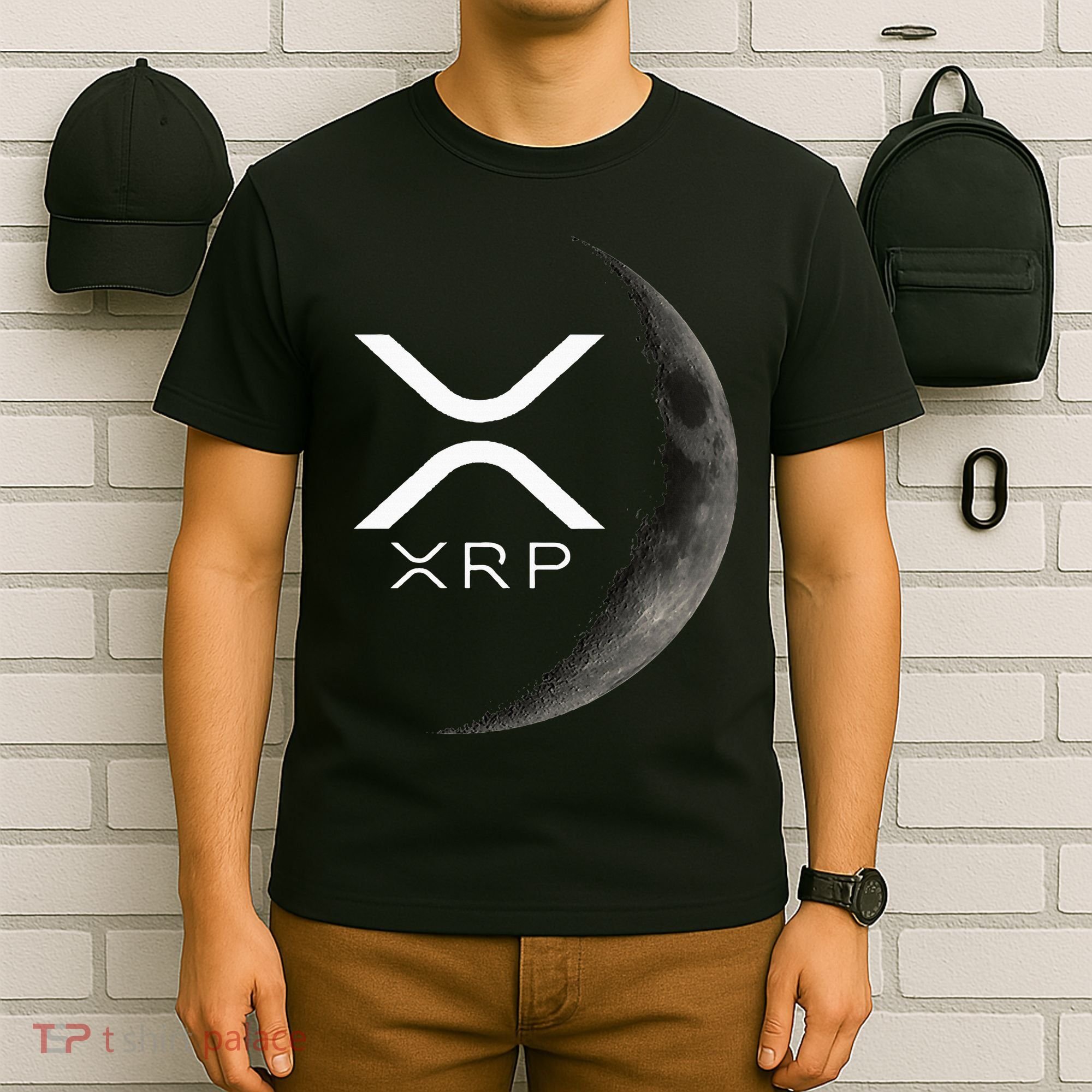 Ripple Xrp Moon T-Shirt