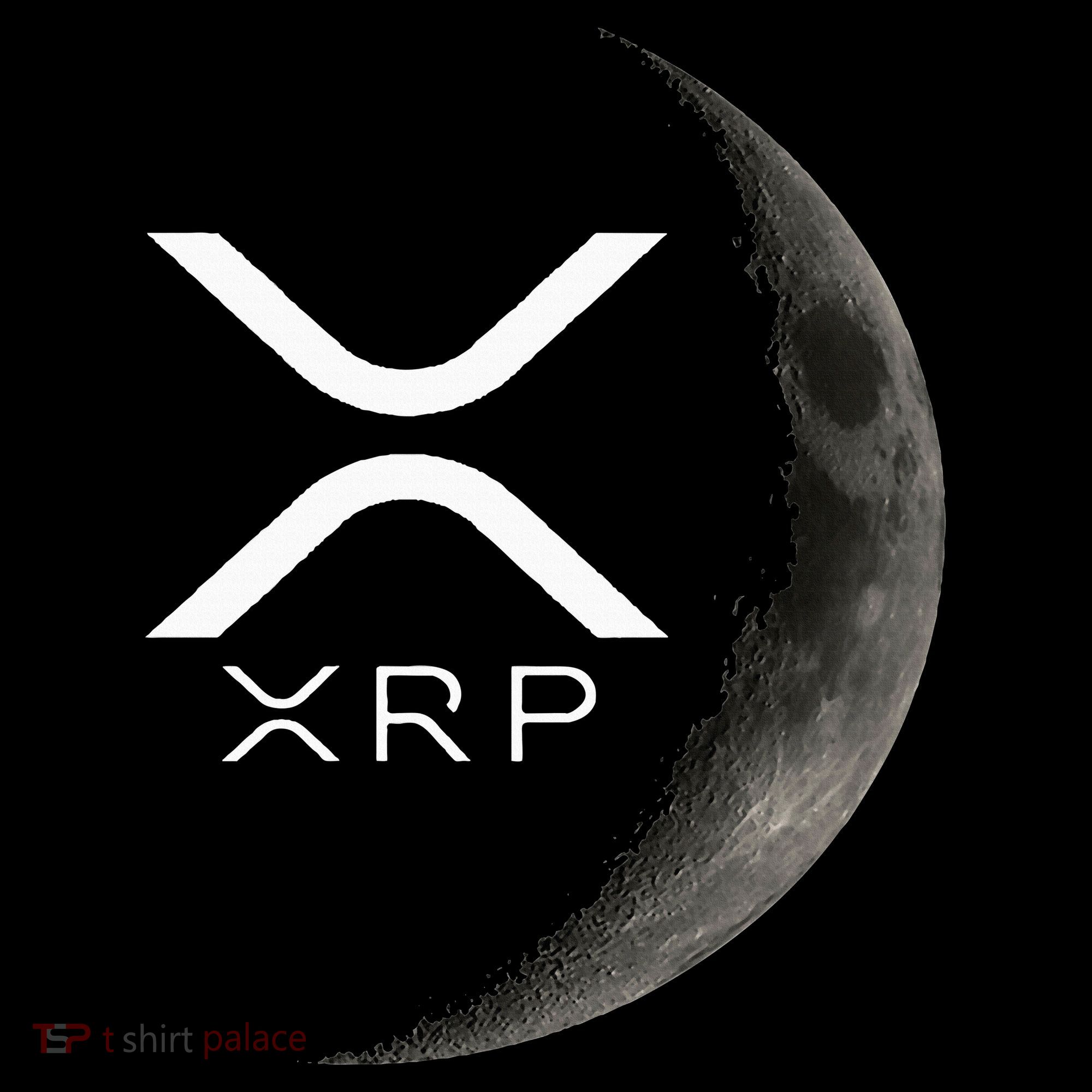 Ripple Xrp Moon Women's Hoodie