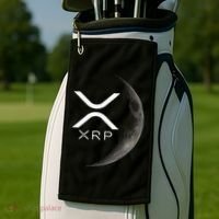 Ripple Xrp Moon Golf Towel thumb 2