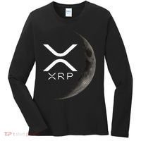 Ripple Xrp Moon Women's Long Sleeve Shirt thumb 0