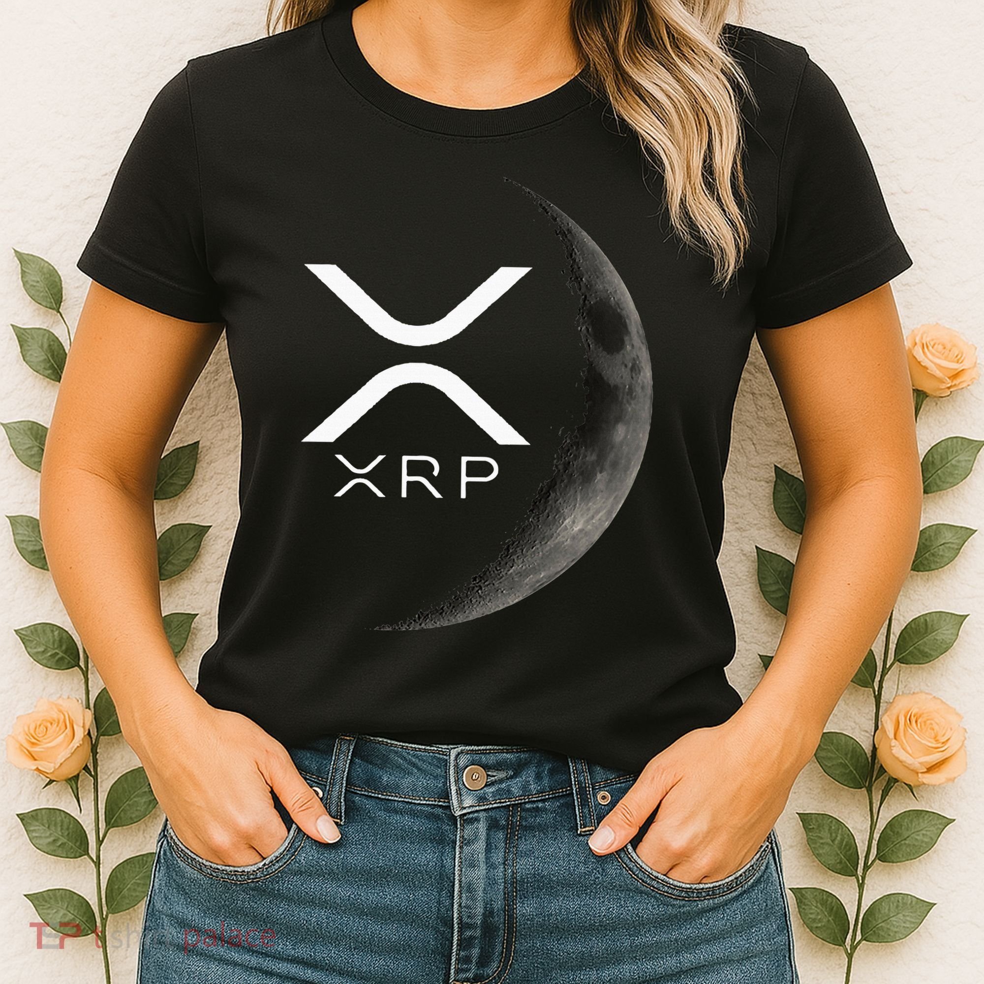 Ripple Xrp Moon Women's T-Shirt