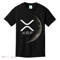 Ripple Xrp Moon Kids T-Shirt thumb 0