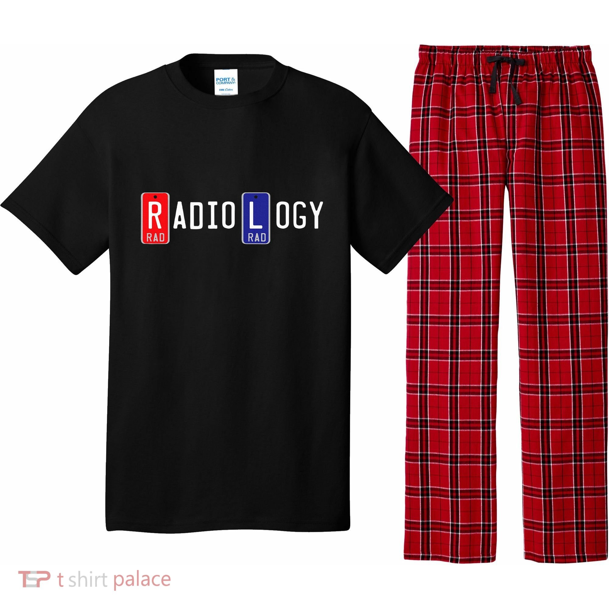 Radiology X Ray Marker  Right Left Lead Marker Pajama Set