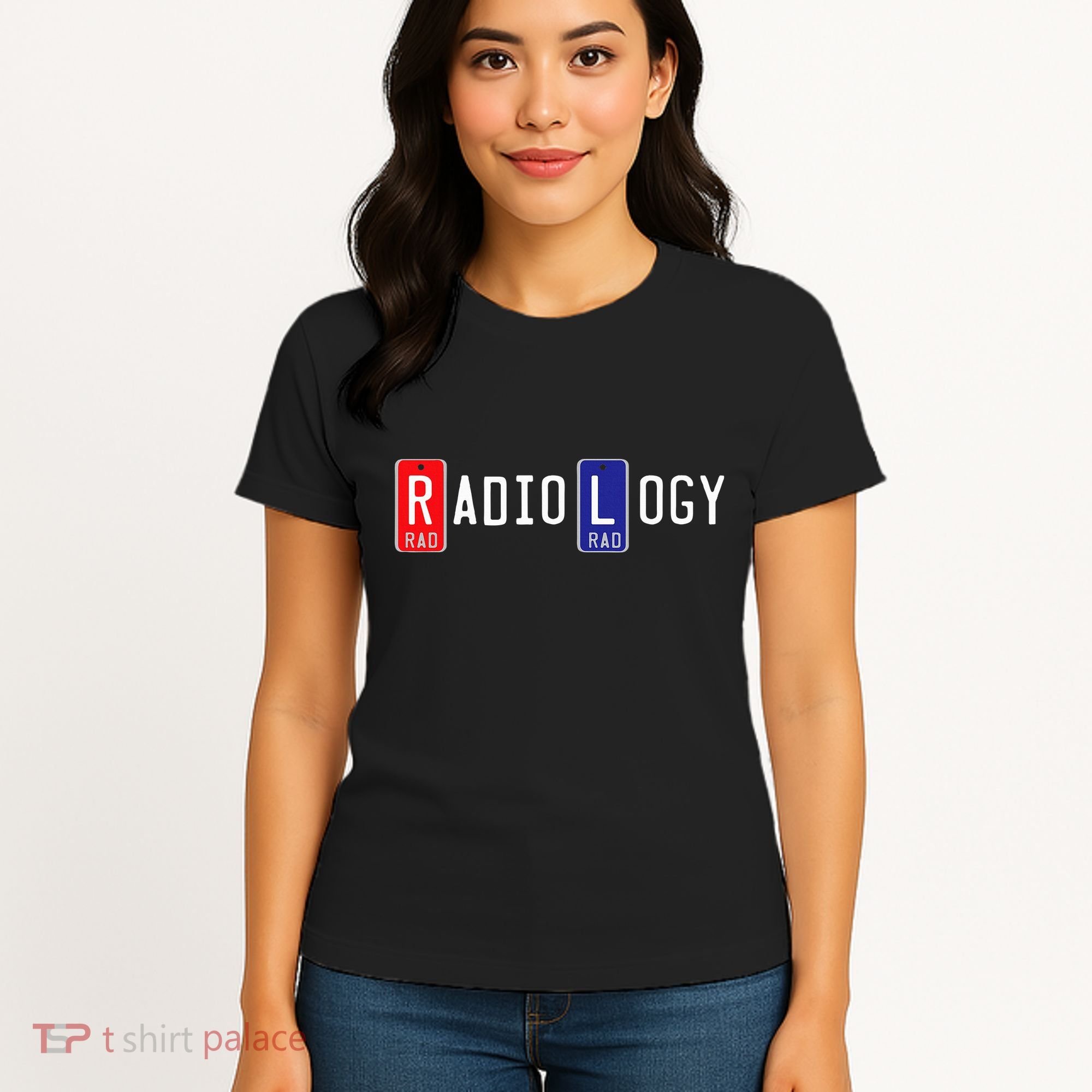 Radiology X Ray Marker  Right Left Lead Marker Women's T-Shirt