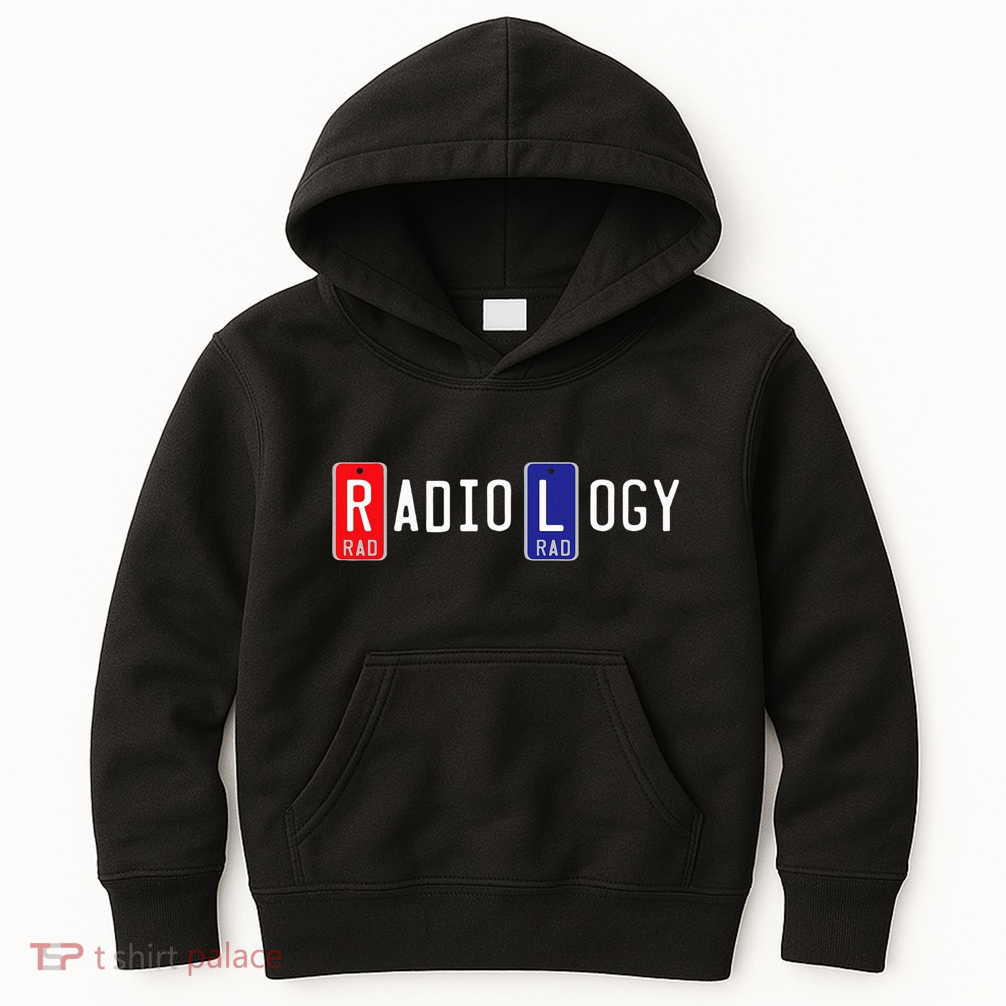 Radiology X Ray Marker  Right Left Lead Marker Kids Hoodie