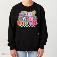 Retro You Are Enough Collage Women's Sweatshirt thumb 0
