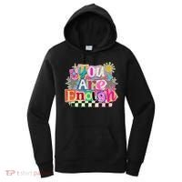 Retro You Are Enough Collage Women's Hoodie thumb 0