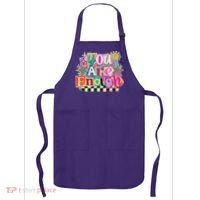 Retro You Are Enough Collage Apron thumb 0
