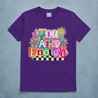Retro You Are Enough Collage T-Shirt thumb 5