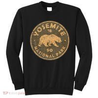 Retro Yosemite California Established 1890 National Park Sweatshirt thumb 0