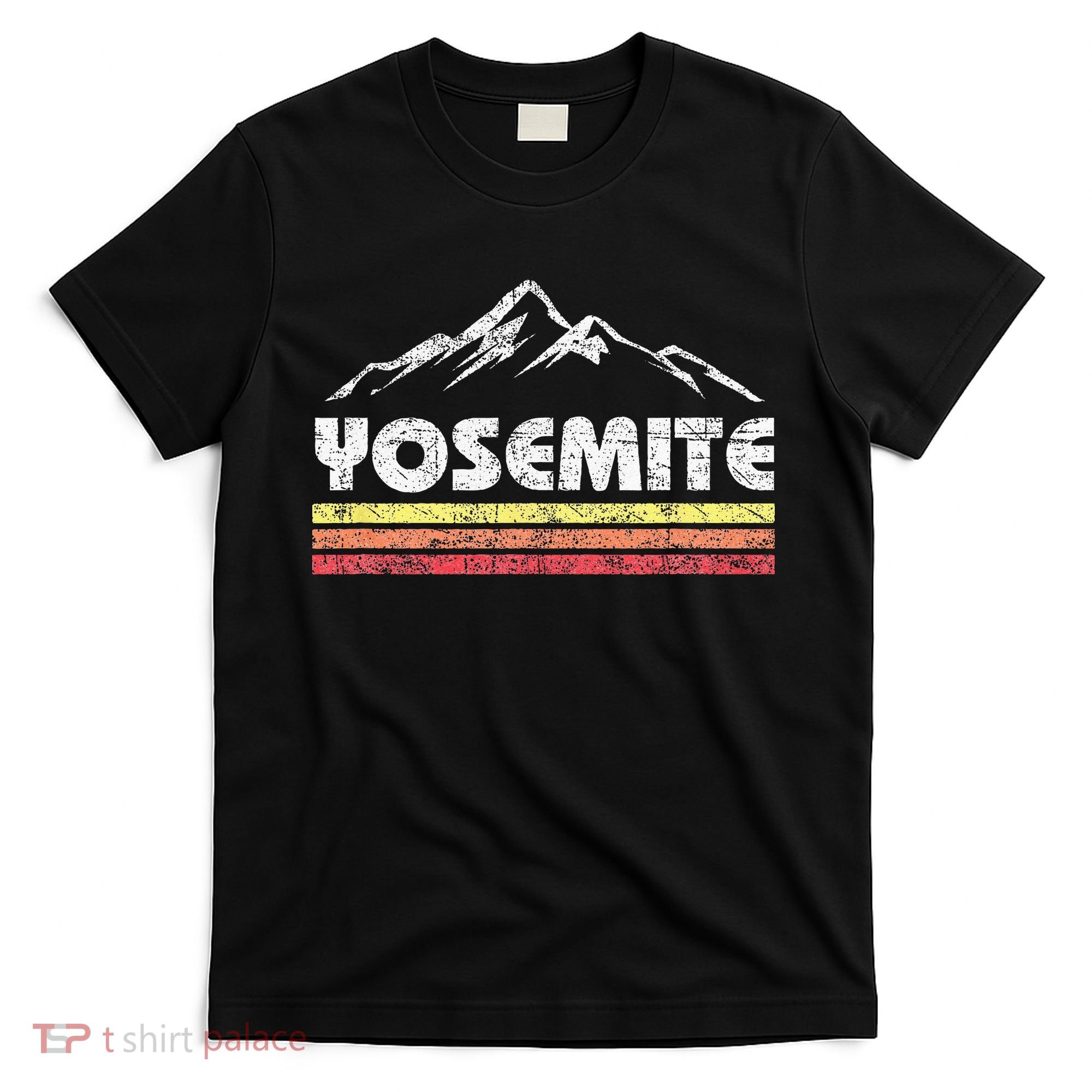 Retro Yosemite California Vintage National Park Souvenir T-Shirt