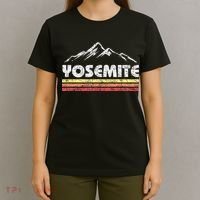 Retro Yosemite California Vintage National Park Souvenir T-Shirt thumb 4