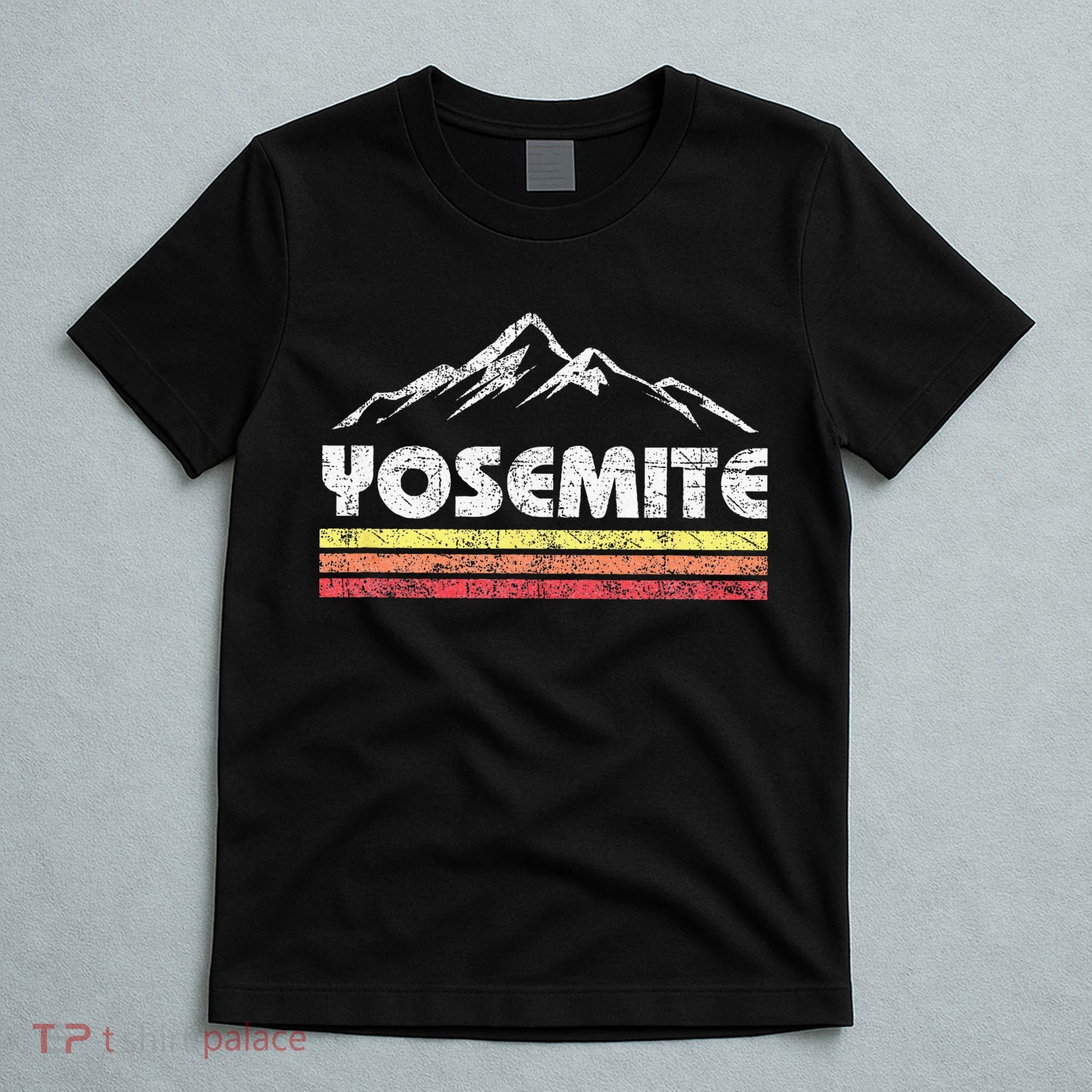 Retro Yosemite California Vintage National Park Souvenir T-Shirt