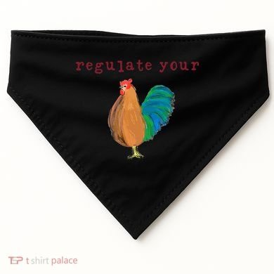 Regulate Your Cock Pro Choice Feminist Womens Rights USA-Made Doggie Bandana