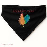 Regulate Your Cock Pro Choice Feminist Womens Rights USA-Made Doggie Bandana thumb 0