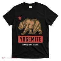 Retro Yosemite California Established 1890 National Park T-Shirt thumb 0
