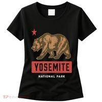 Retro Yosemite California Established 1890 National Park Women's T-Shirt thumb 0