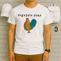 Regulate Your Dick Pro Choice Feminist Women's Rights T-Shirt thumb 6