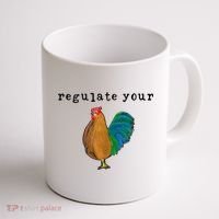Regulate Your Dick Pro Choice Feminist Women's Rights Coffee Mug thumb 1