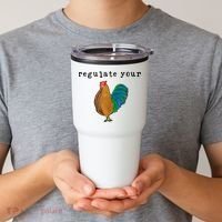 Regulate Your Dick Pro Choice Feminist Women's Rights Tumbler thumb 2