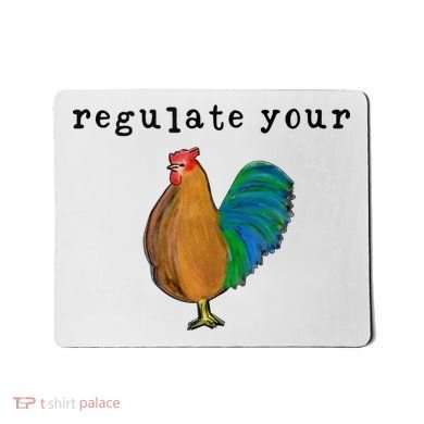 Regulate Your Dick Pro Choice Feminist Women's Rights Mousepad
