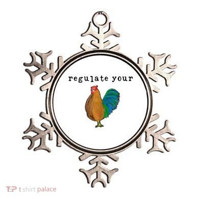 Regulate Your Dick Pro Choice Feminist Women's Rights Ornament