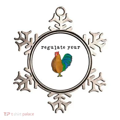 Regulate Your Dick Pro Choice Feminist Women's Rights Ornament