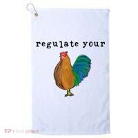 Regulate Your Dick Pro Choice Feminist Women's Rights Golf Towel thumb 0