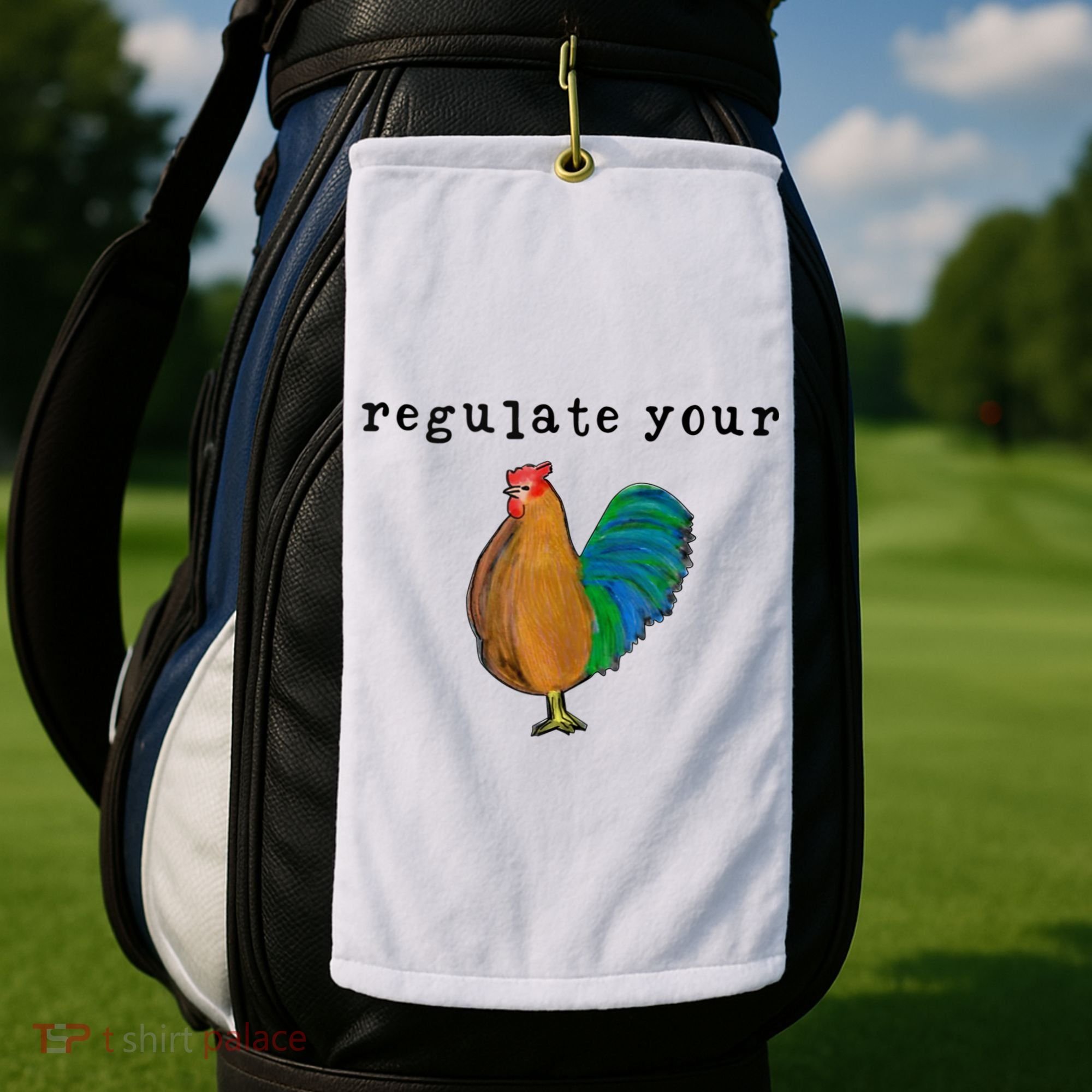 Regulate Your Dick Pro Choice Feminist Women's Rights Golf Towel