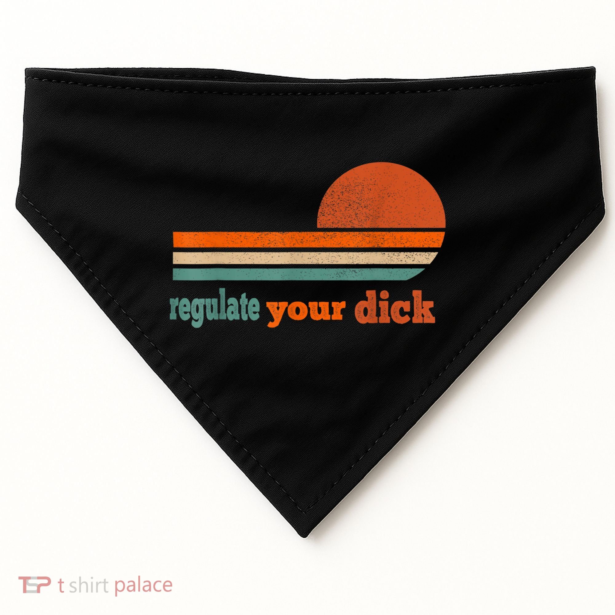 Regulate Your Dick Feminist Women's Rights USA-Made Doggie Bandana