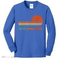 Regulate Your Dick Feminist Women's Rights Kids Long Sleeve Shirt thumb 0