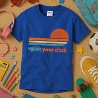 Regulate Your Dick Feminist Women's Rights Kids T-Shirt thumb 3