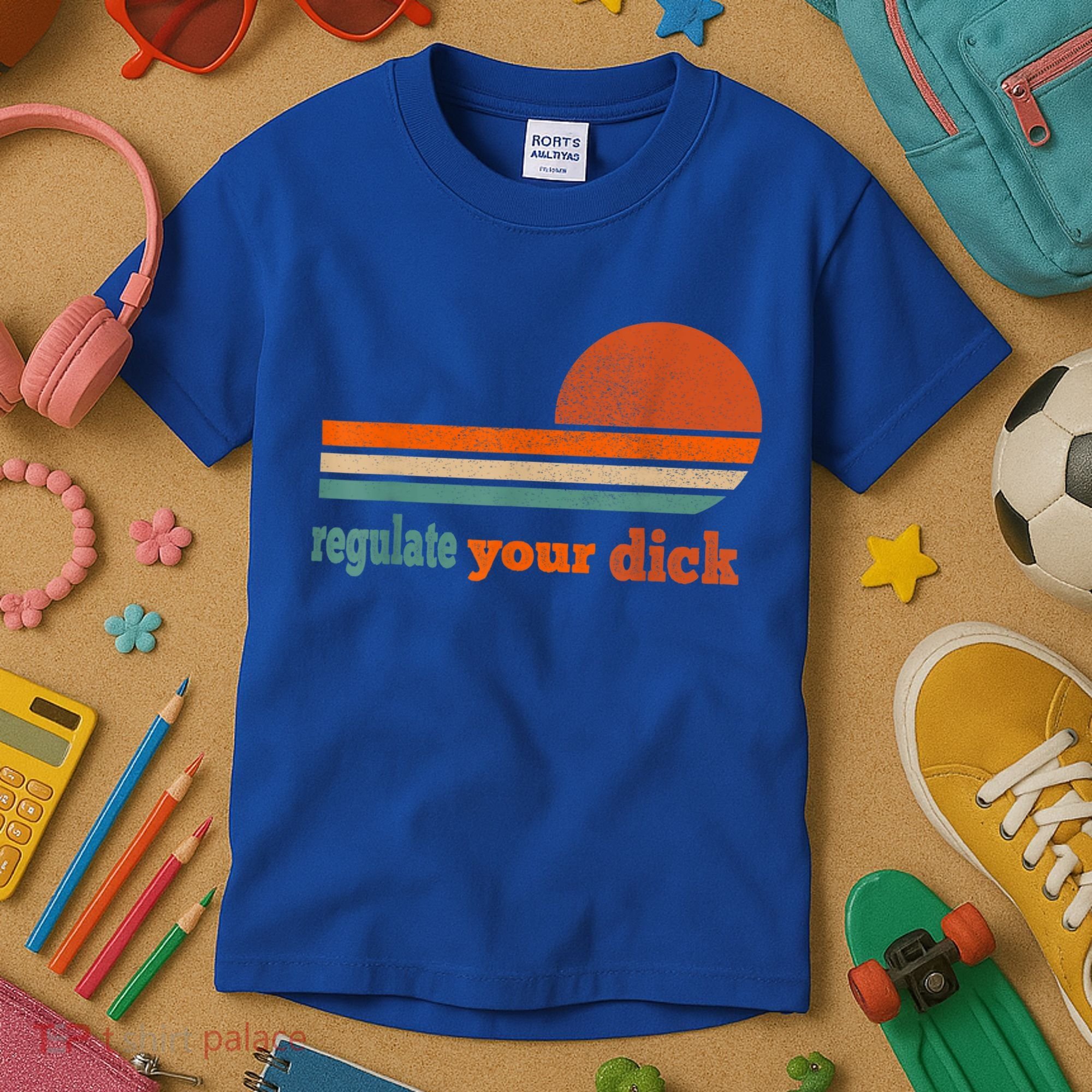 Regulate Your Dick Feminist Women's Rights Kids T-Shirt