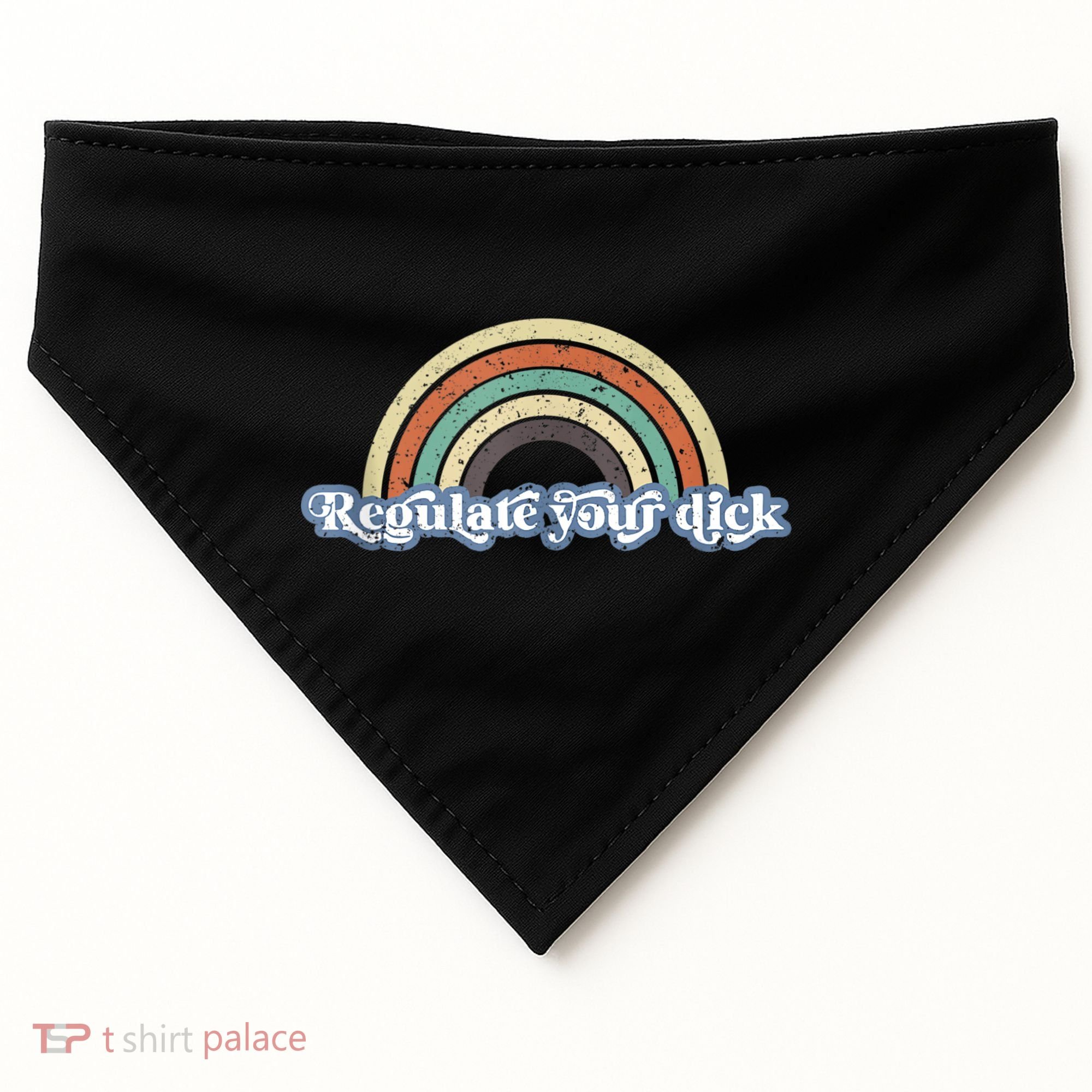 Regulate Your Dick Pro Choice Feminist Women's Rights USA-Made Doggie Bandana