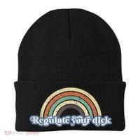 Regulate Your Dick Pro Choice Feminist Women's Rights Beanie thumb 0