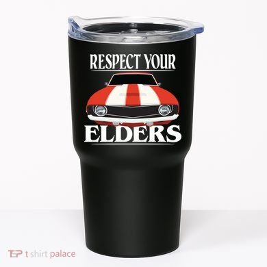 Respect Your Elders Classic Car Tumbler