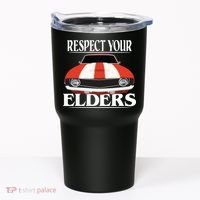 Respect Your Elders Classic Car Tumbler thumb 0