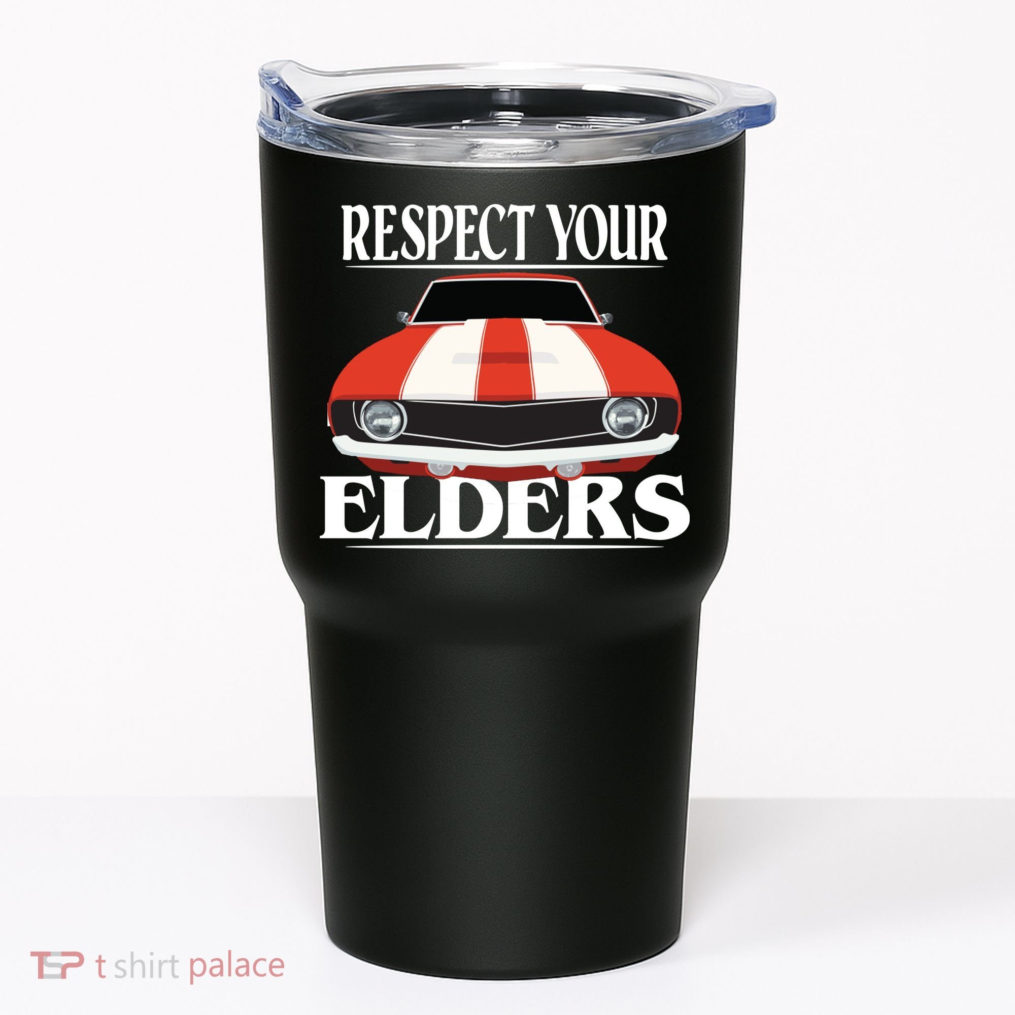 Respect Your Elders Classic Car Tumbler