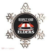 Respect Your Elders Classic Car Ornament thumb 0