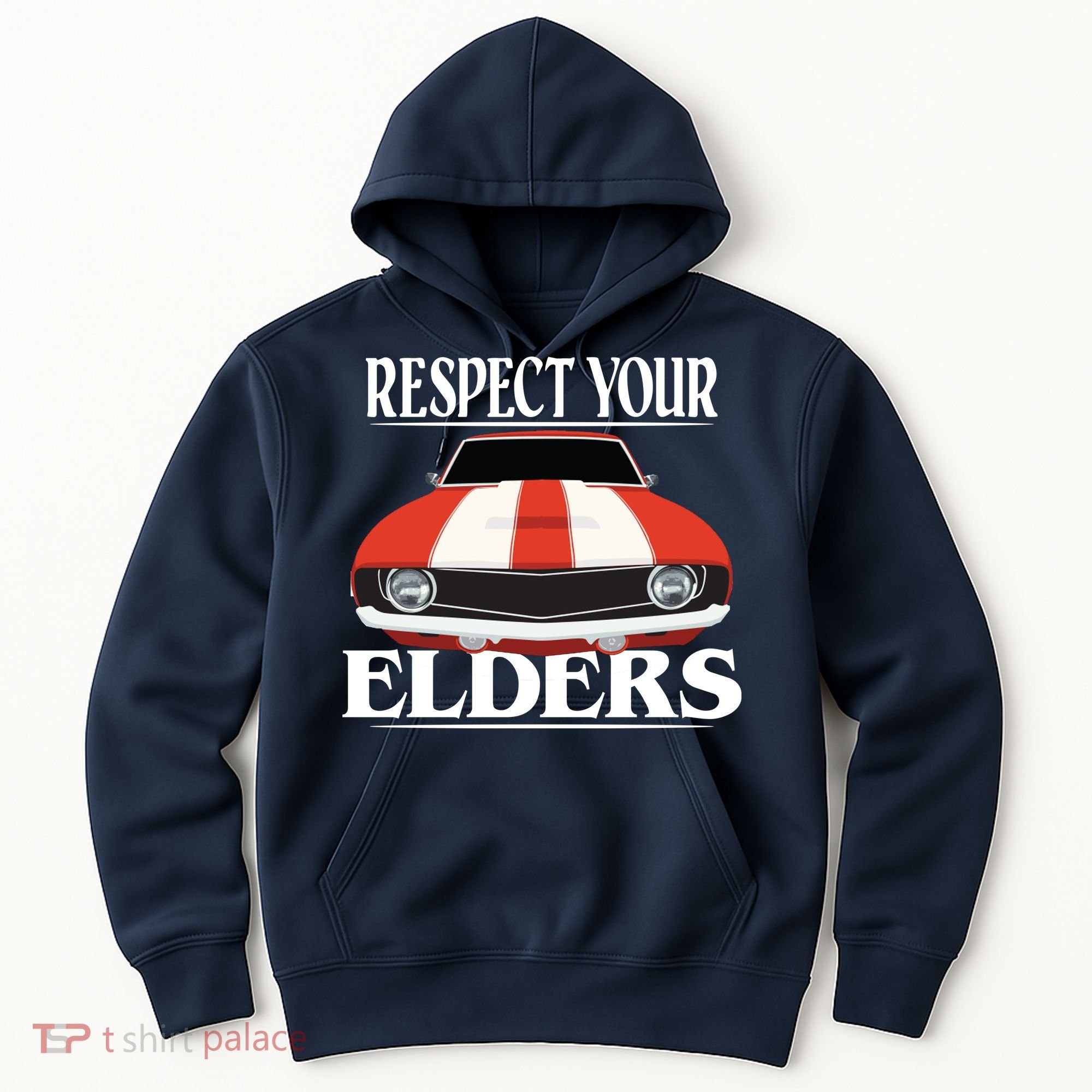 Respect Your Elders Classic Car Hoodie