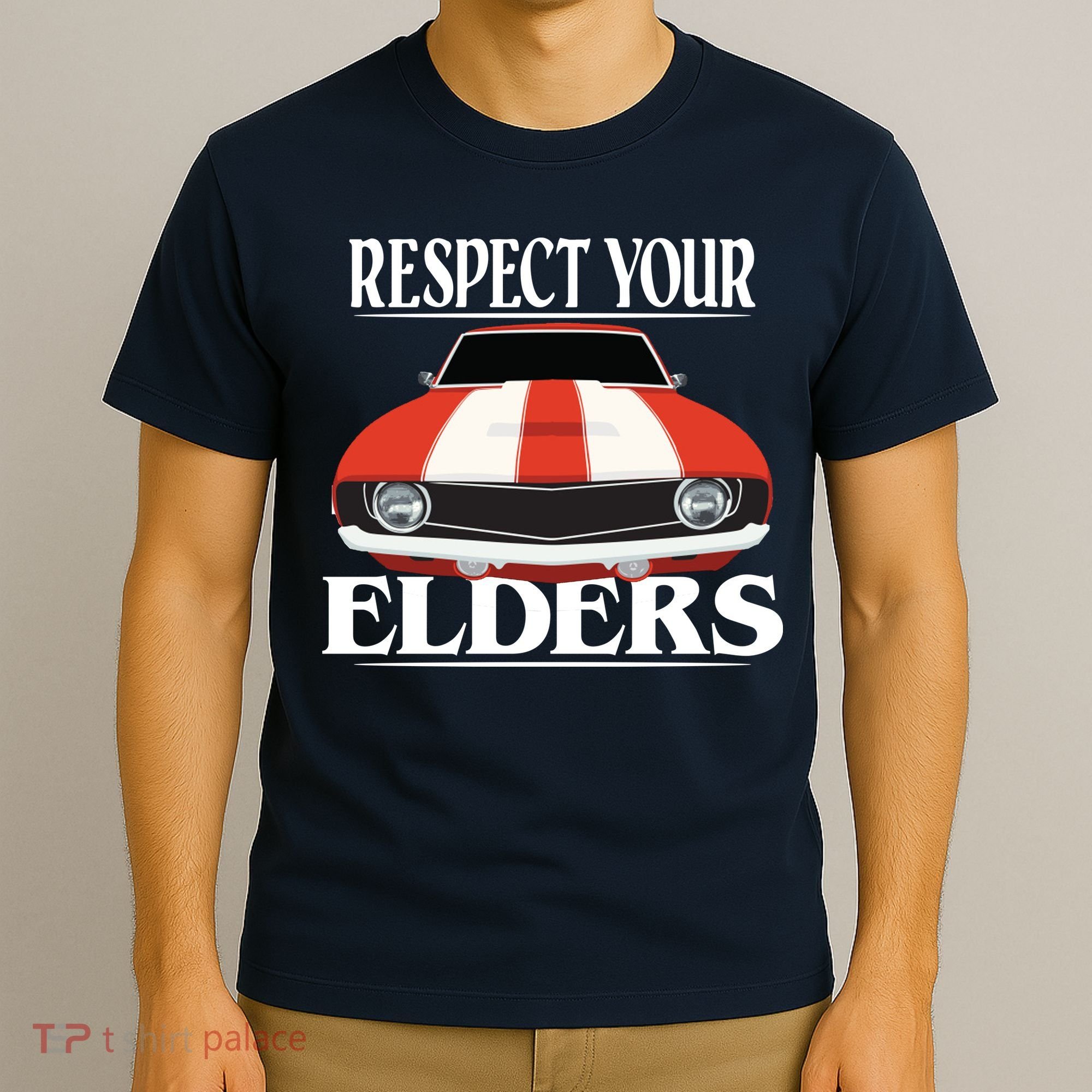 Respect Your Elders Classic Car T-Shirt