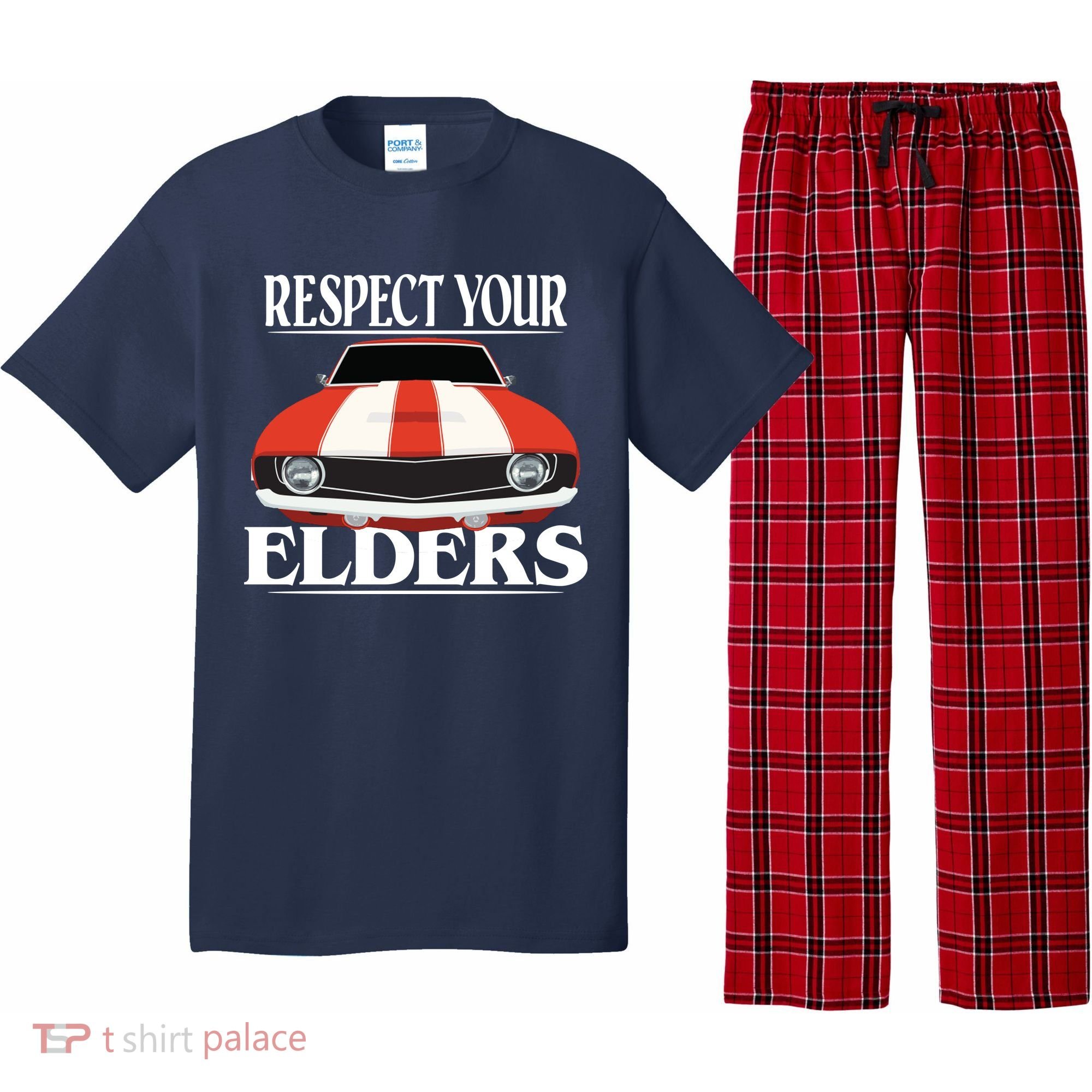 Respect Your Elders Classic Car Pajama Set
