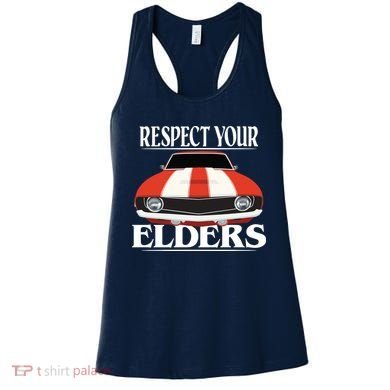 Respect Your Elders Classic Car Women's Tank Top