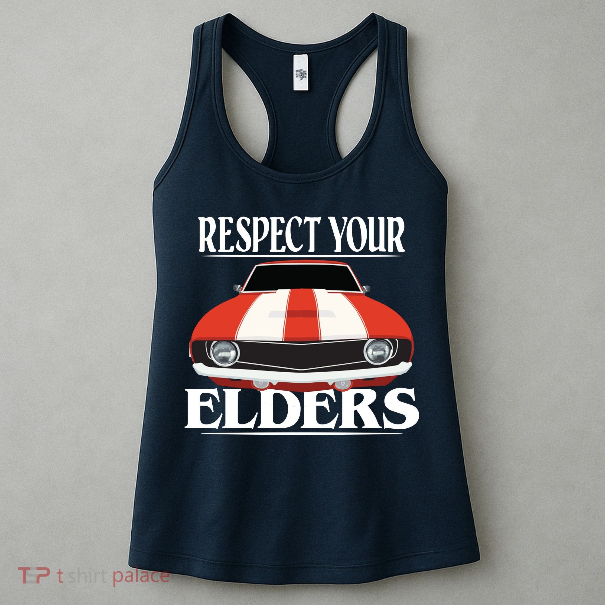 Respect Your Elders Classic Car Women's Tank Top