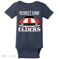 Respect Your Elders Classic Car Baby Bodysuit thumb 0
